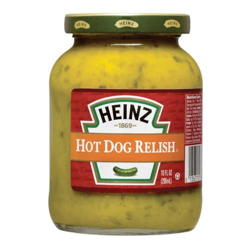 HEINZ RELISH CONDIMENT À HOT DOG
