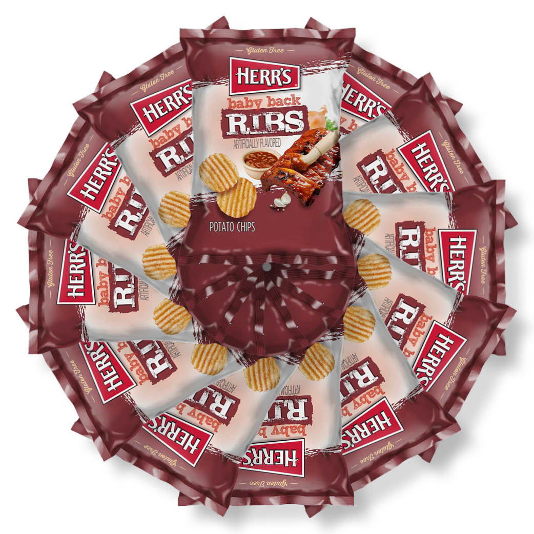 Herr's Baby Back Ribs Big - My American Shop