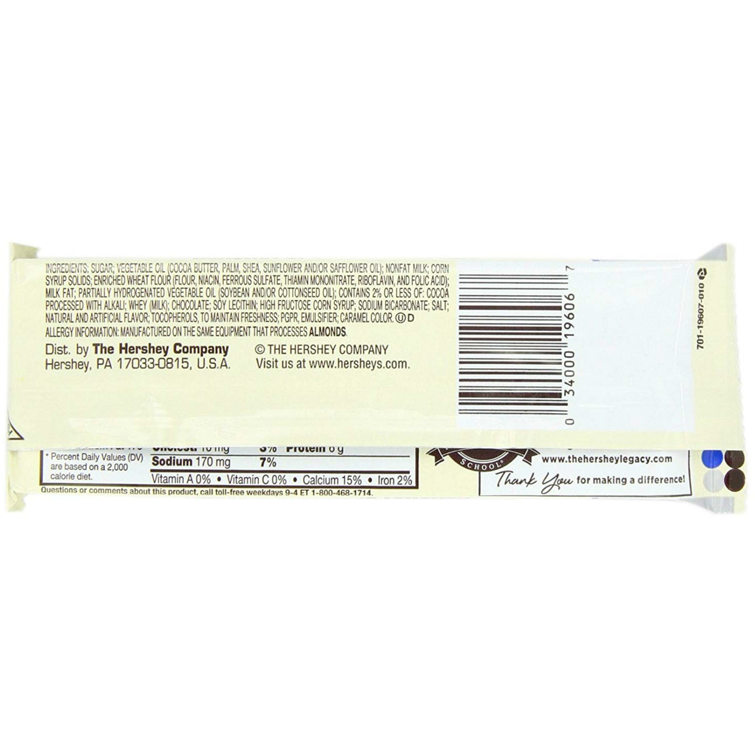HERSHEY'S COOKIE & CREAM KING SIZE - My American Shop