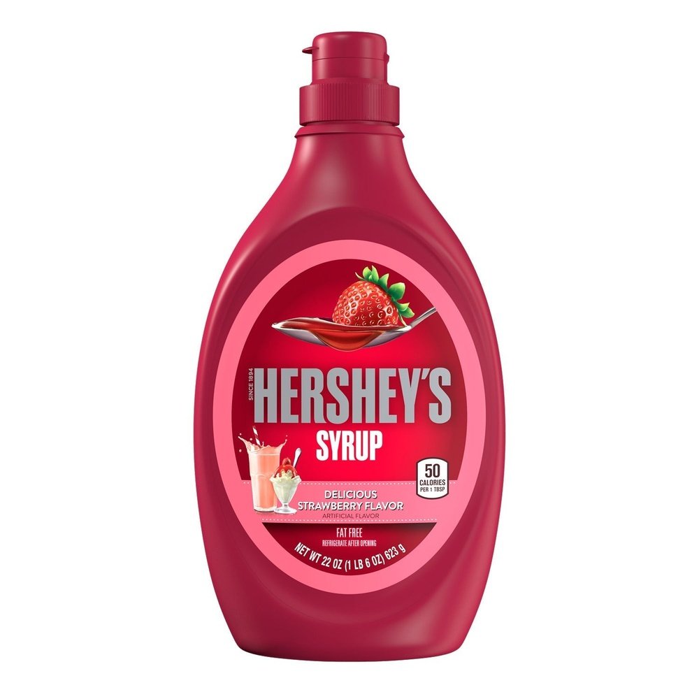 Hershey's Syrup Strawberry Big My American Shop
