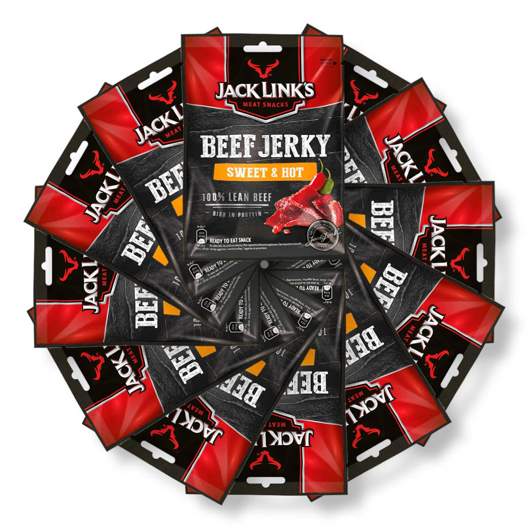 Jack Link's Beef Jerky Sweet & Hot Medium - My American Shop