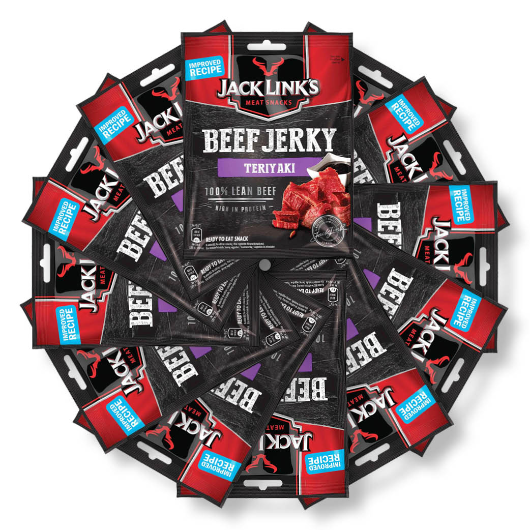 Jack Link's Beef Jerky Teriyaki Medium - My American Shop