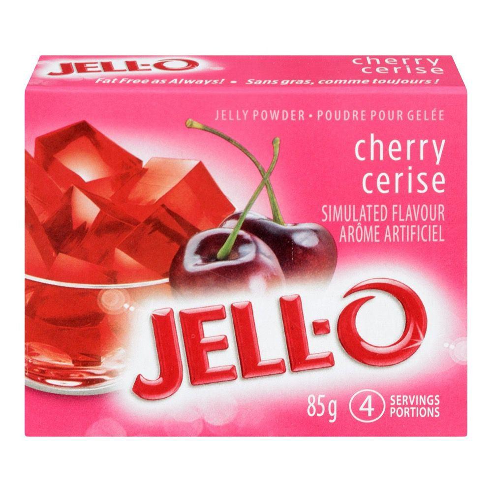 Jell-O Gelatin Cherry - My American Shop