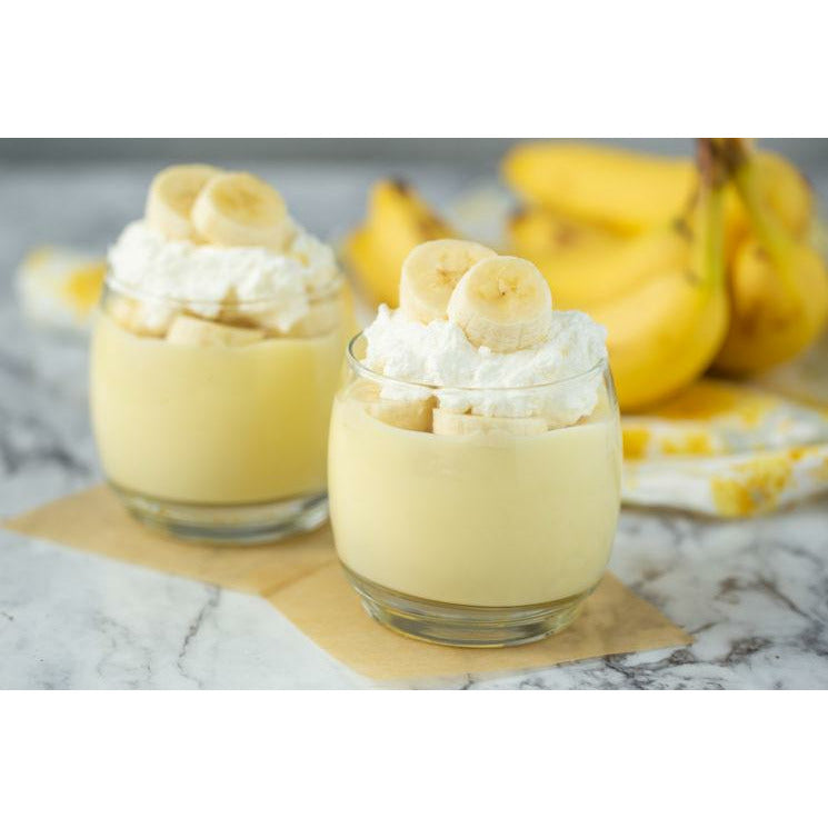 JELLO POUDING À LA BANANE - My American Shop