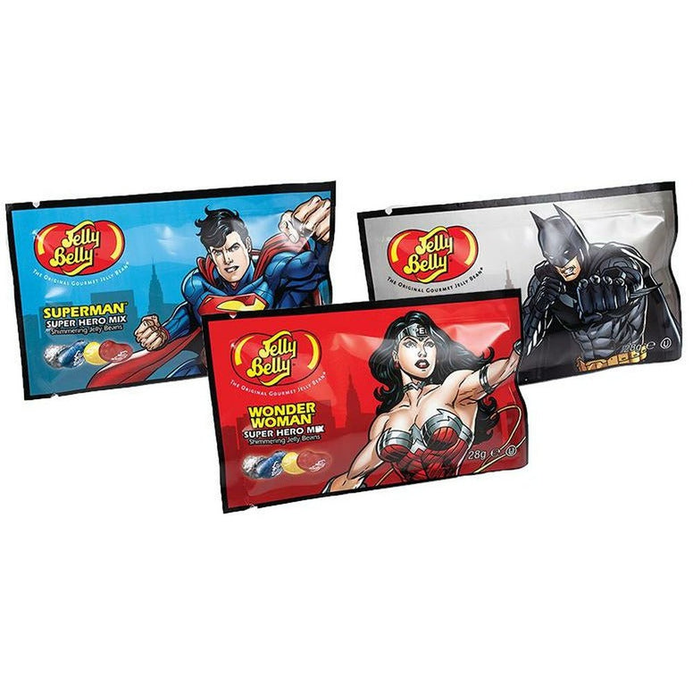 JELLY BELLY BEANS MIXED SUPERHEROES - My American Shop