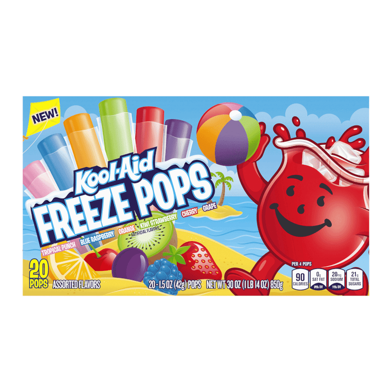 Kool Aid Freeze Pops - My American Shop