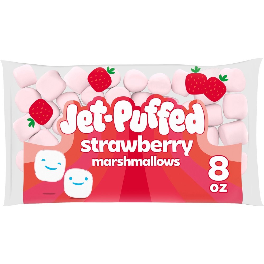 KRAFT JET PUFFED STRAWBERRY MARSHMALLOWS - My American Shop