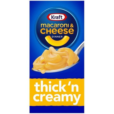 KRAFT MAC & CHEESE THICK & CREAMY - My American Shop