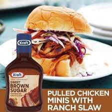 KRAFT SWEET BROWN SUGAR BBQ SAUCE - My American Shop