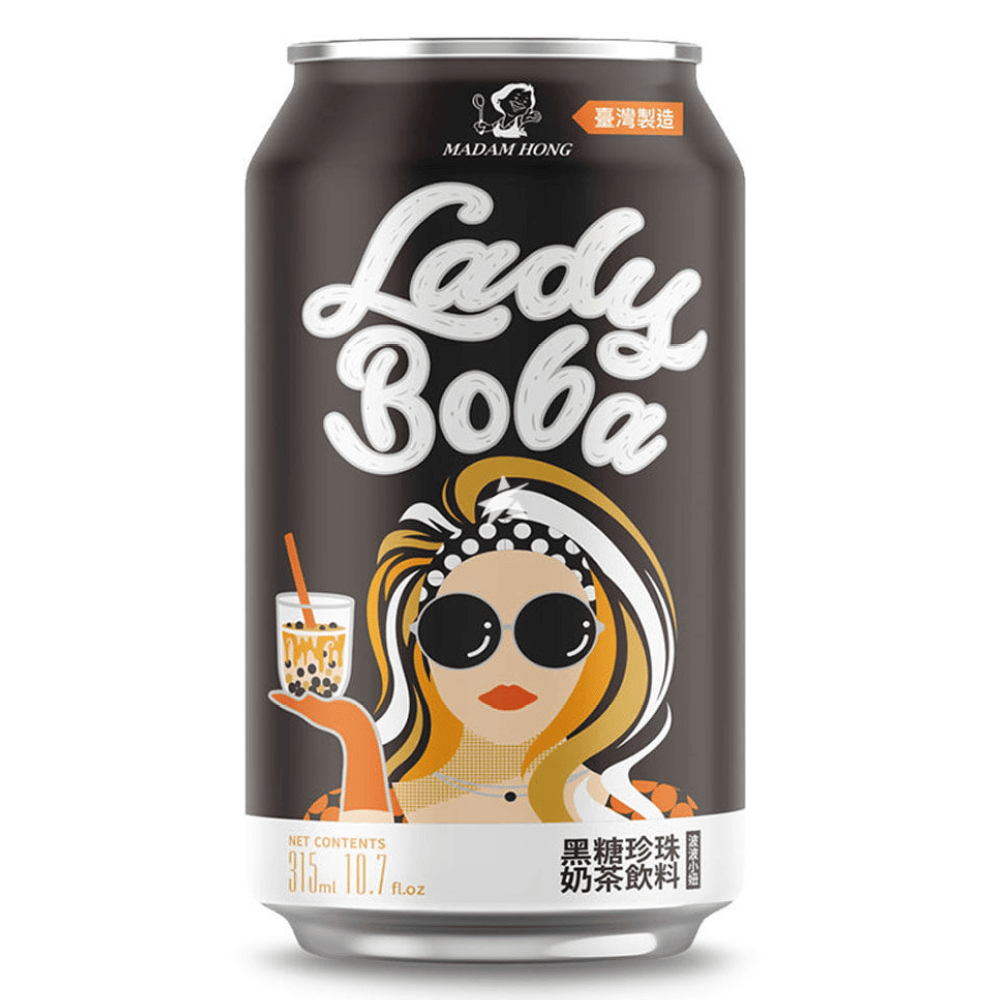 Lady Boba Bubble Tea Brown Sugar - My American Shop