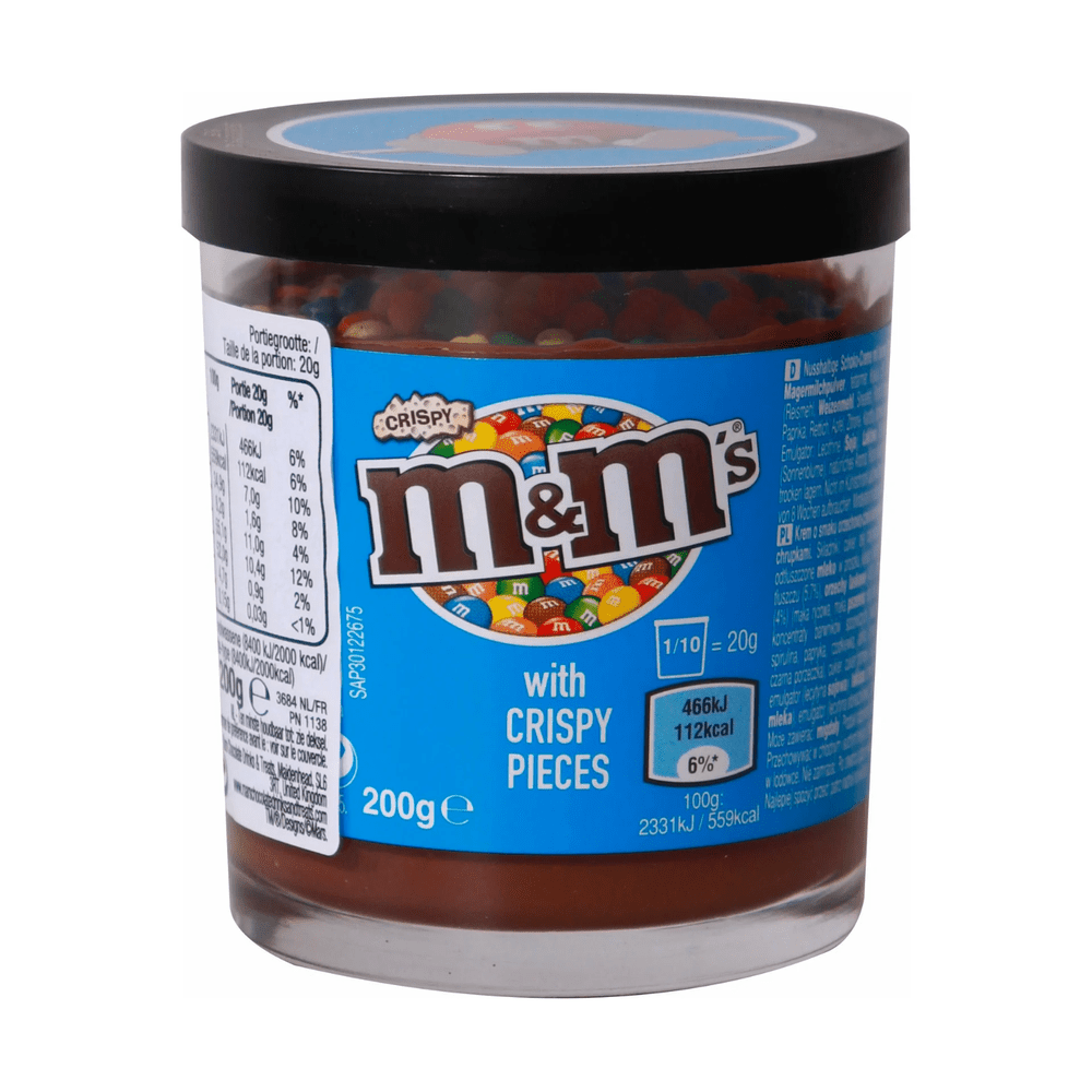 M&M's Spread Crispy Pieces - My American Shop France