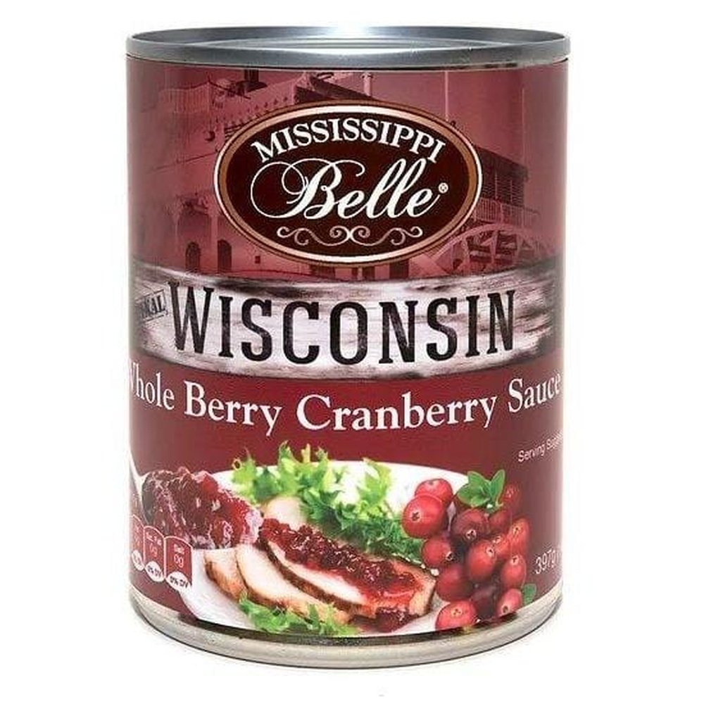 MISSISSIPPI BELLE CRANBERRY SAUCE WHOLE BERRY