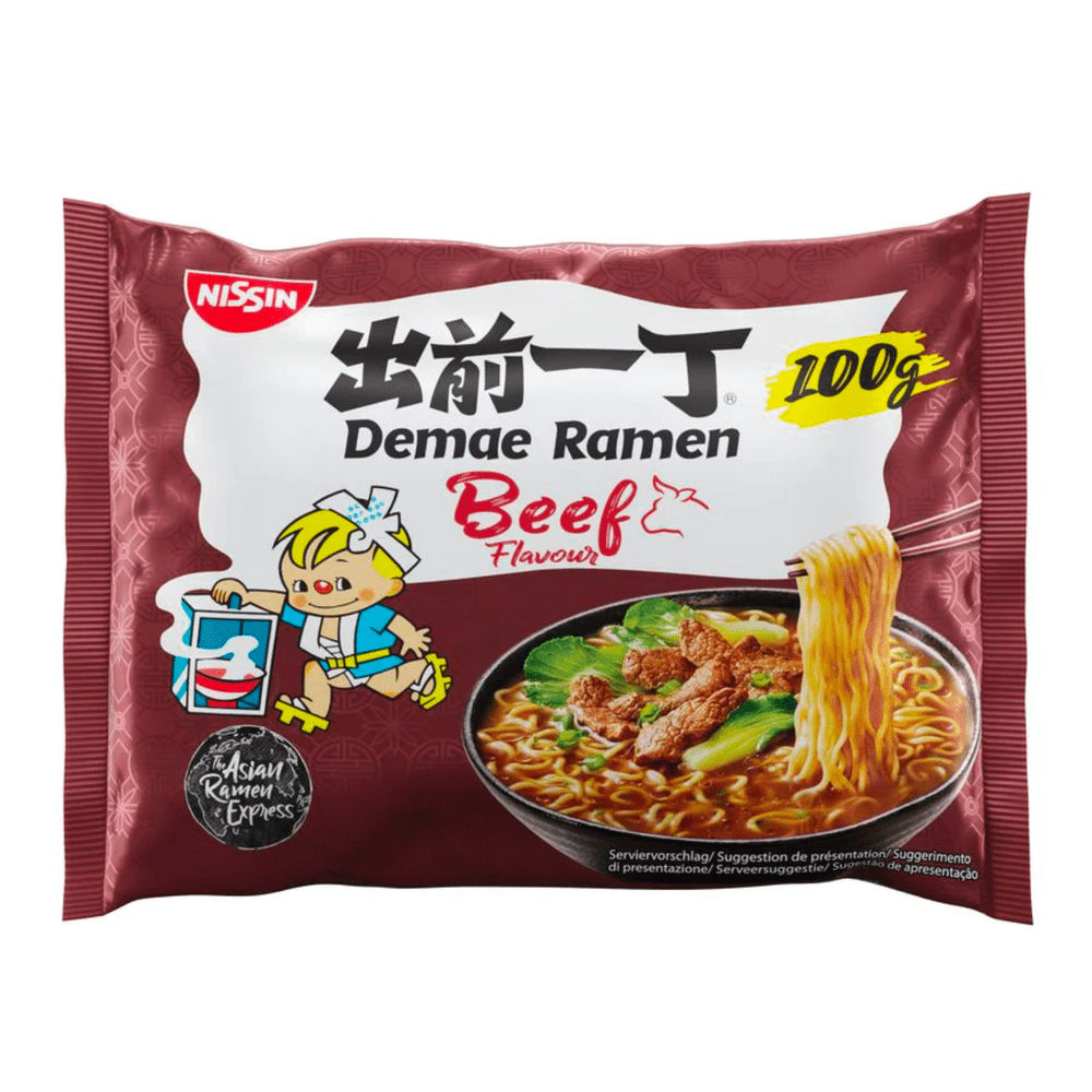 Nissin Demae Ramen Beef - My American Shop France