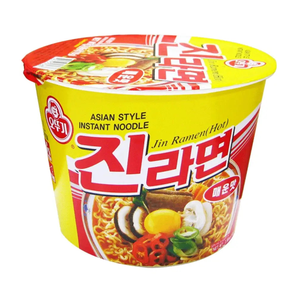 Ottogi Jin Ramyun Hot Bowl - My American Shop France