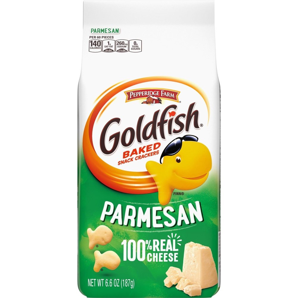PEPPERIDGE GOLDFISH CRACKERS PARMESAN