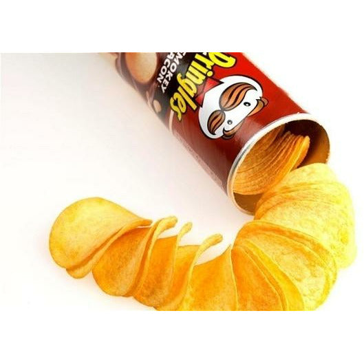 PRINGLES CHIPS BACON FUMÉ - My American Shop