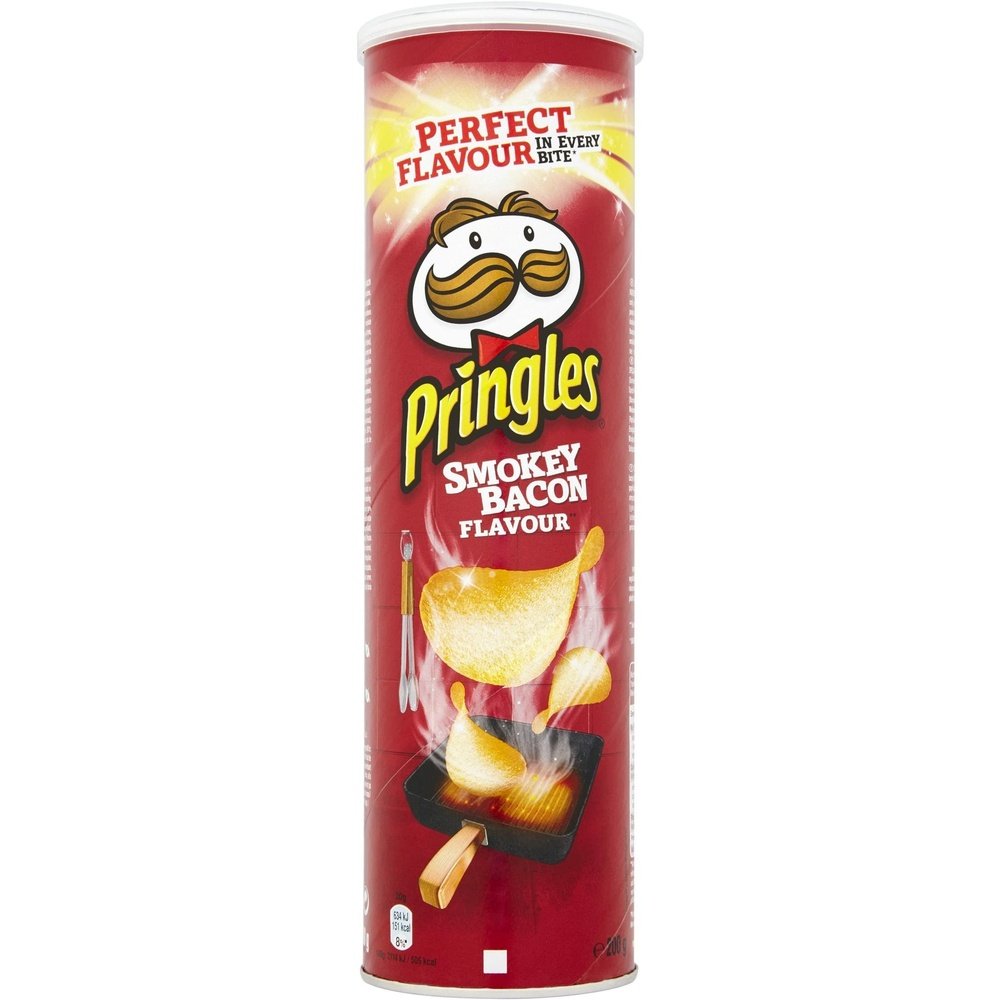 PRINGLES CHIPS BACON FUMÉ - My American Shop