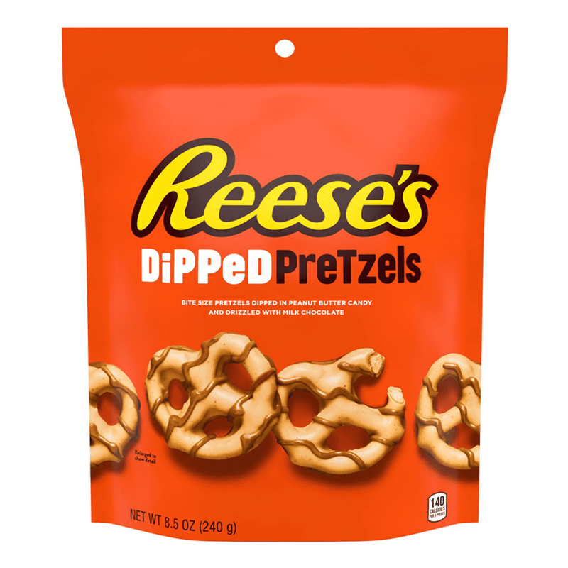 REESE'S DIPPED PRETZELS PEG BAG XXL - My American Shop