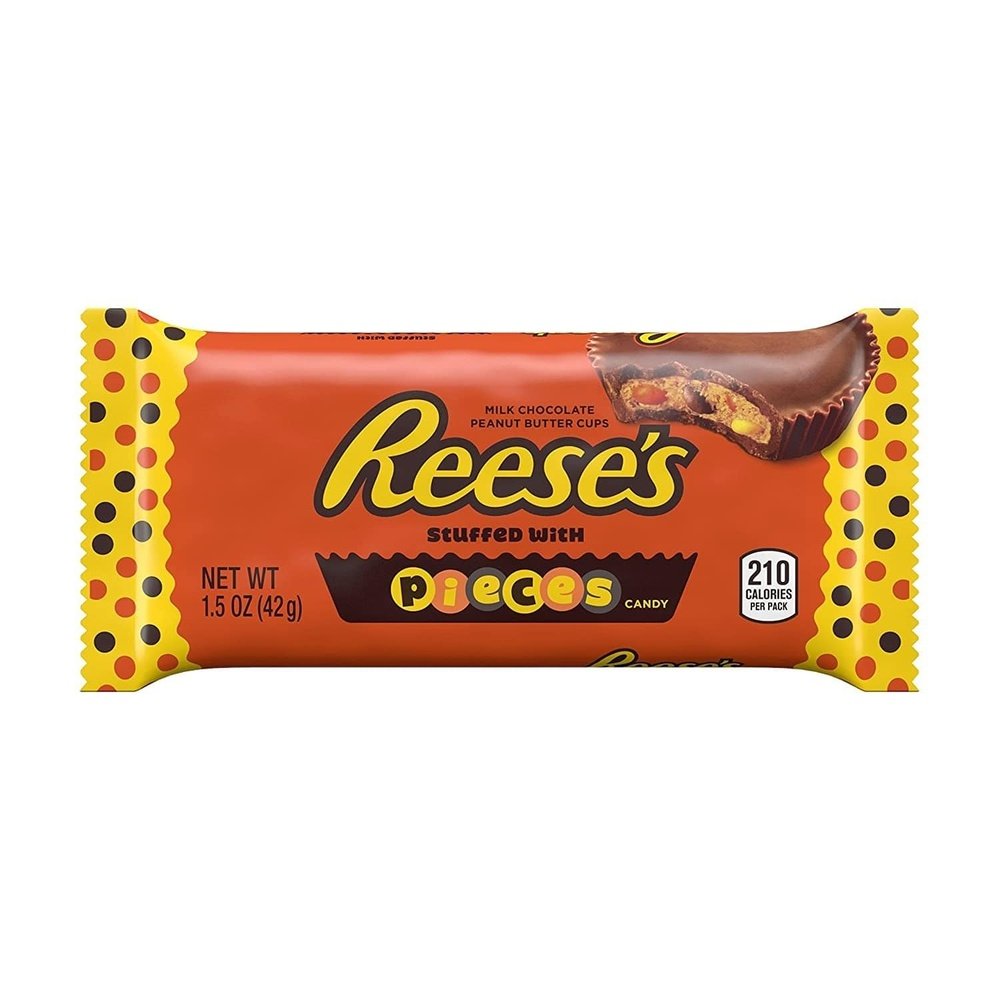 REESE'S CUPS 2 CHOCOLATS BEURRE DE CACAHUÈTE ET REESE'S PIECES - My American Shop