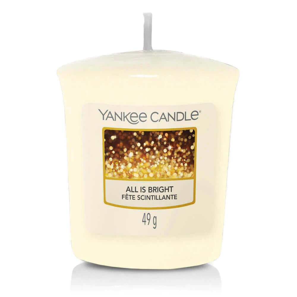Yankee Candle All Is Bright Votive - My American Shop