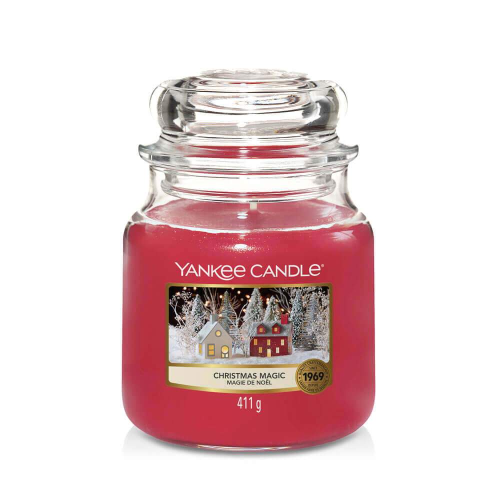 Yankee Candle Christmas Magic Moyenne Jarre - My American Shop