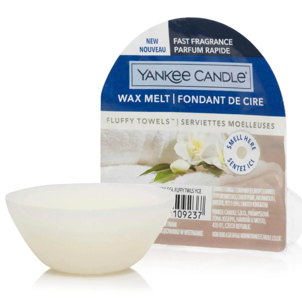 Yankee Candle Fondant de cire Fluffy Towels - My American Shop