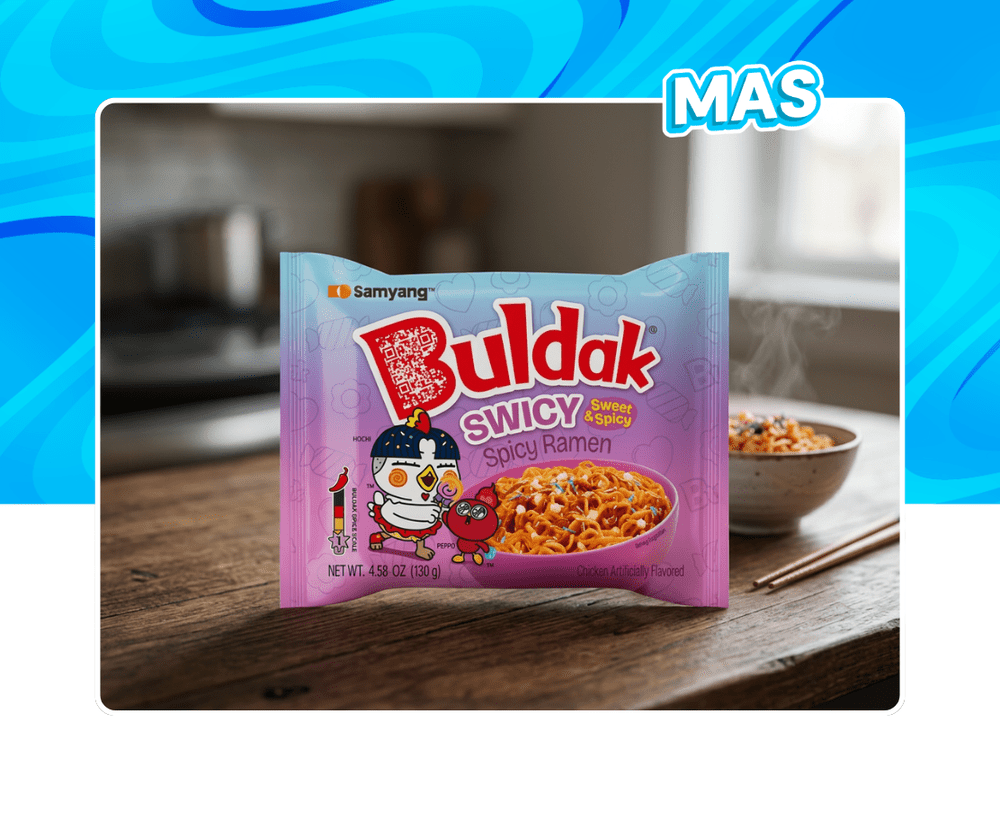 Buldak Swicy : la version sucrée-épicée pour découvrir les ramen Samyang