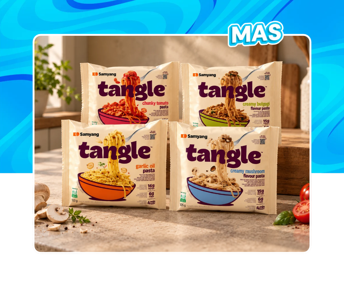Samyang Tangle Pasta : 4 saveurs qui changent des ramens Buldak