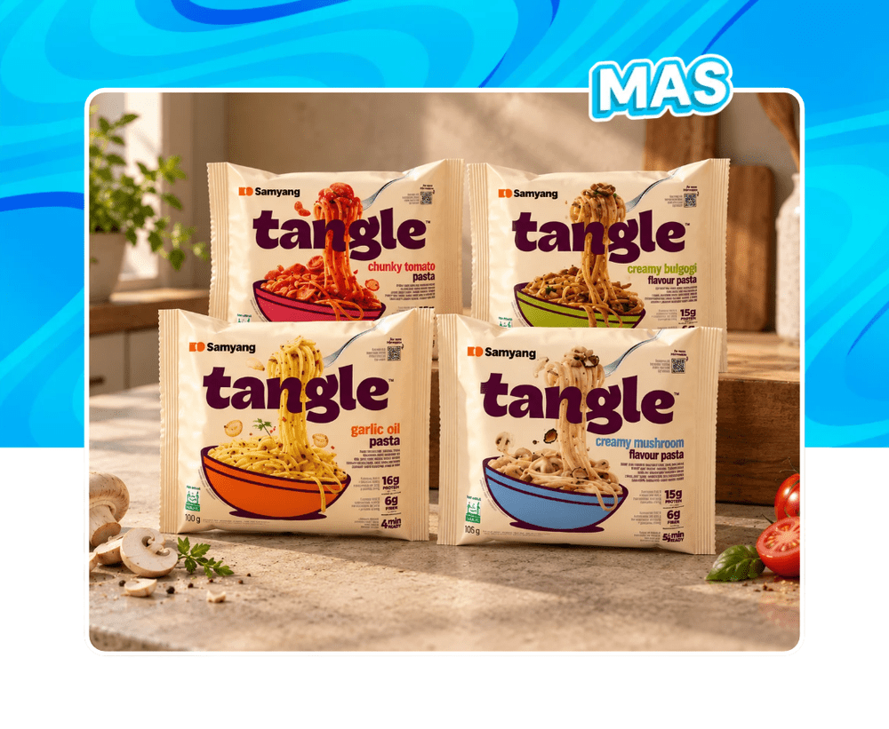 Samyang Tangle Pasta : 4 saveurs qui changent des ramens Buldak