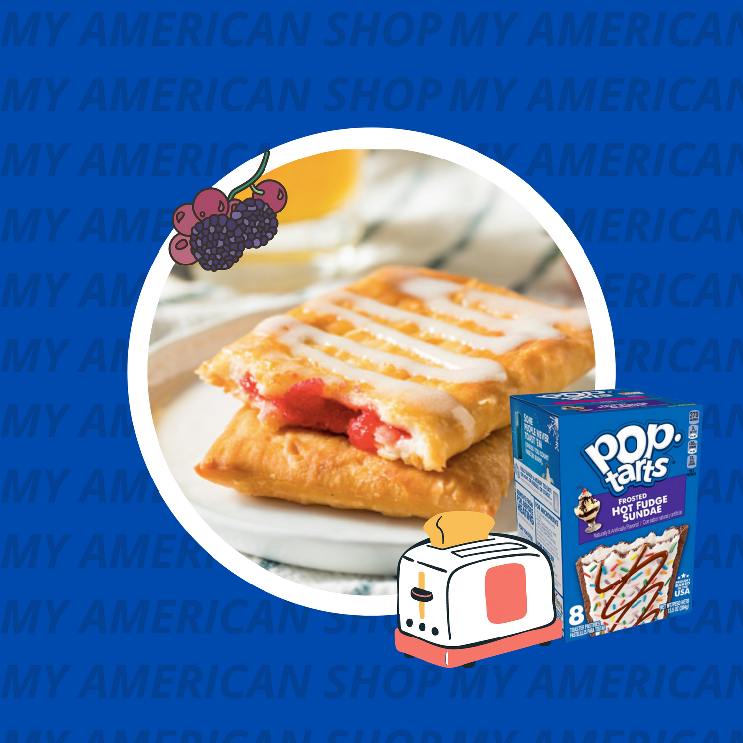 Box américaine food : la livraison de nourriture américaine avec Pop's  America !