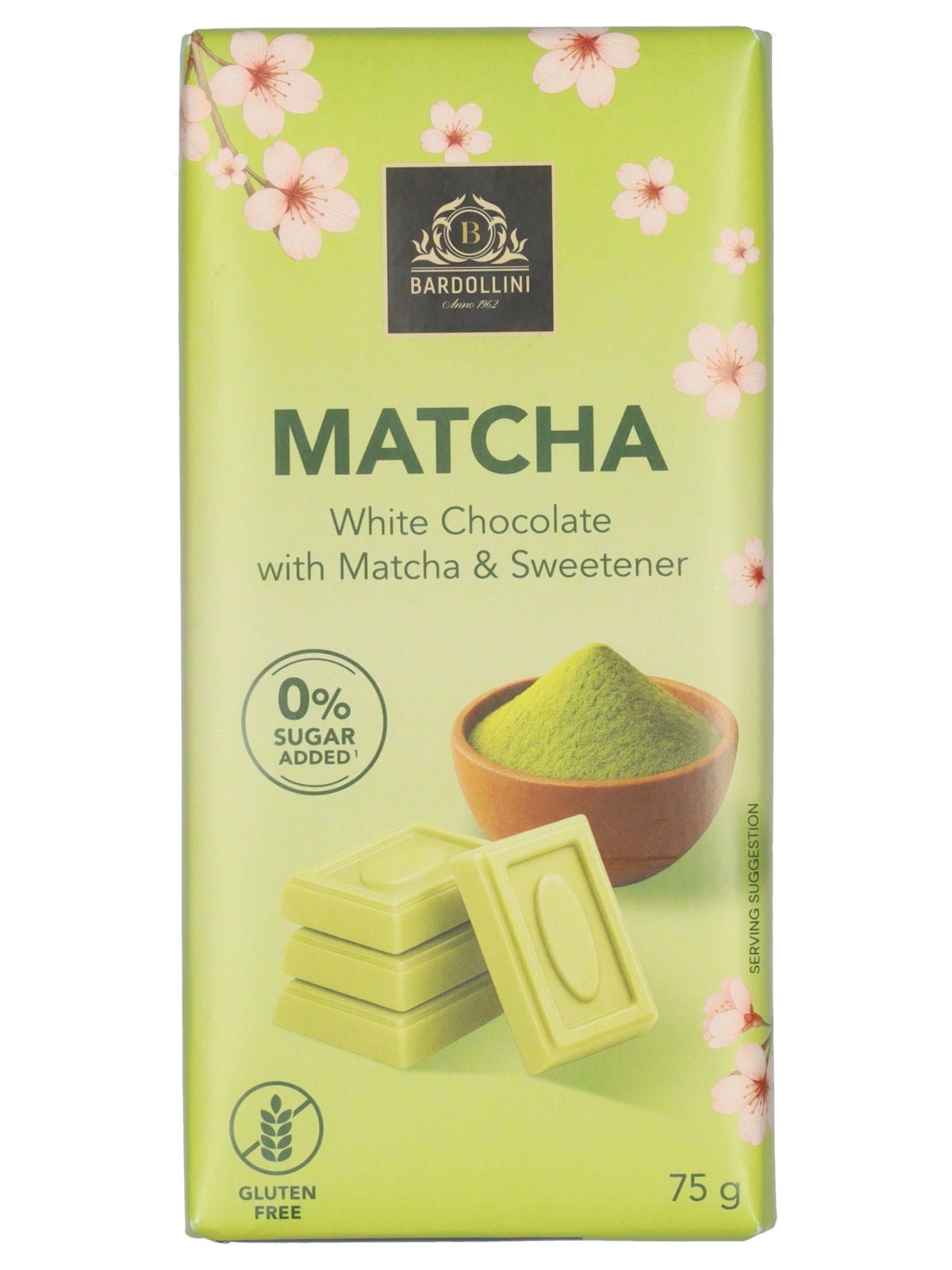 Bardollini Matcha White Chocolate Bar - My American Shop
