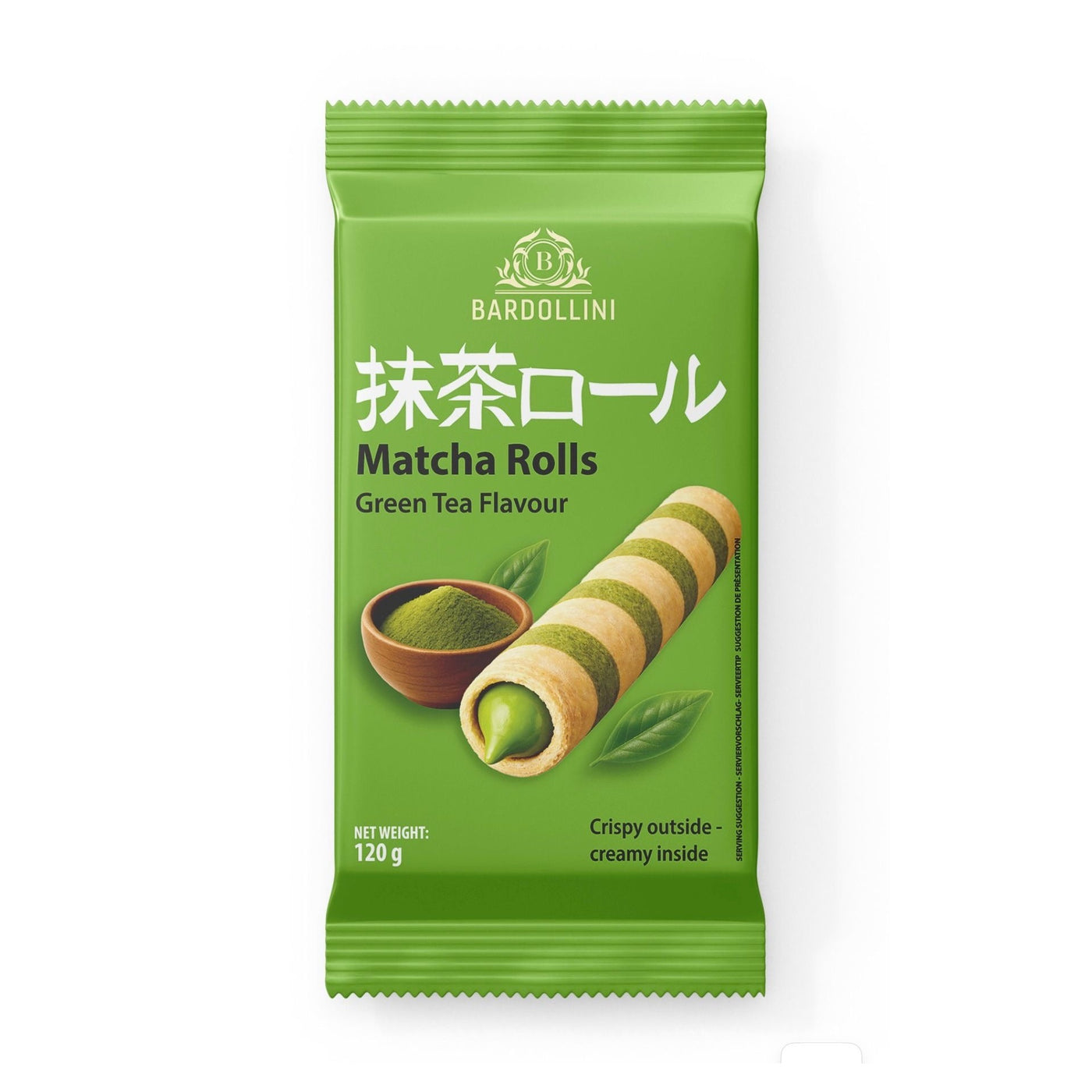 Bardollini Match Rolls Green Tea Flavour - My American Shop