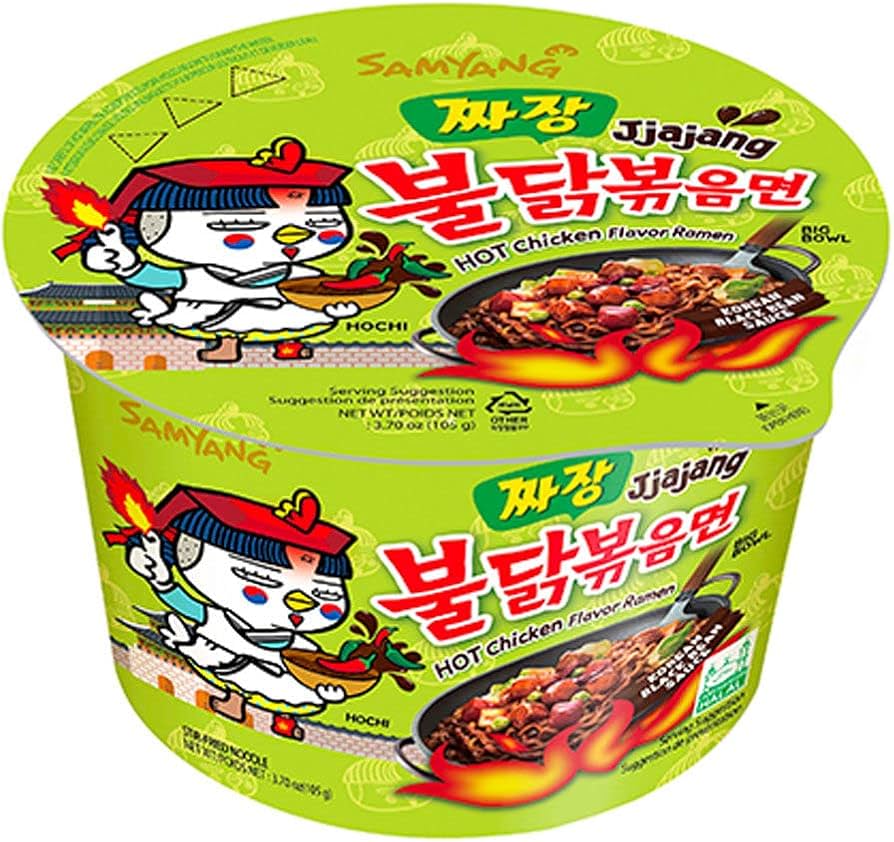 Samyang Ramen Bowl Hot Chicken Flavor Jjajang