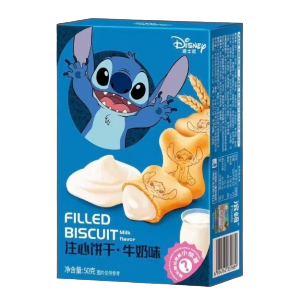 Disney Stitch Filled Biscuit Milk Flavor - My American Shop