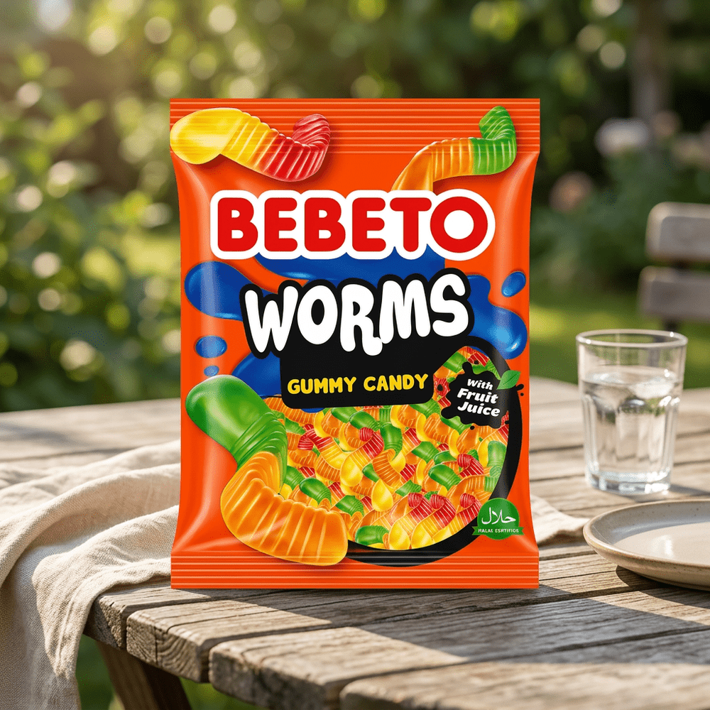 Bebeto Jelly Worms