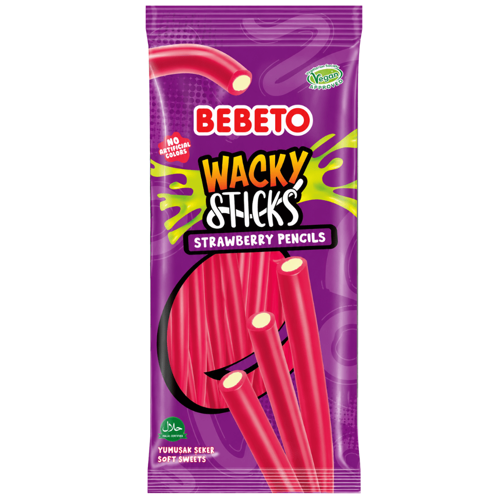 Bebeto Wacky Sticks Banana Raspberry