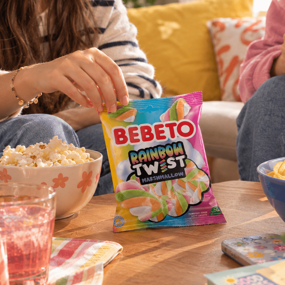 Bebeto Marshmallow Rainbow Twist
