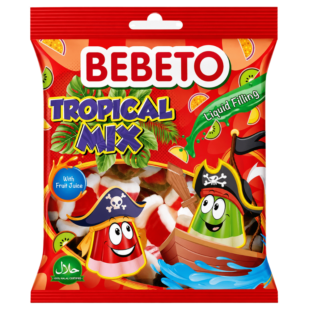 Bebeto Jelly Tropical Mix