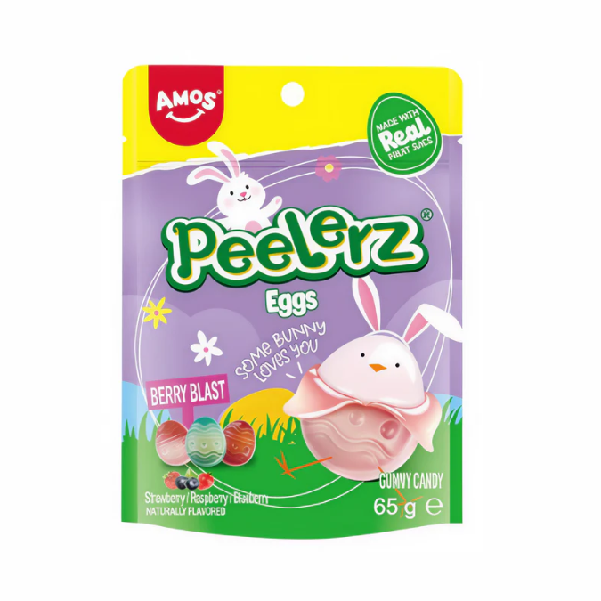 Amos Peelerz Gummy Eggs Easter