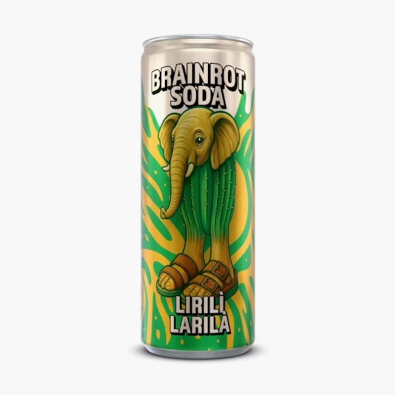 Brainrot Soda Lirili Larila - My American Shop