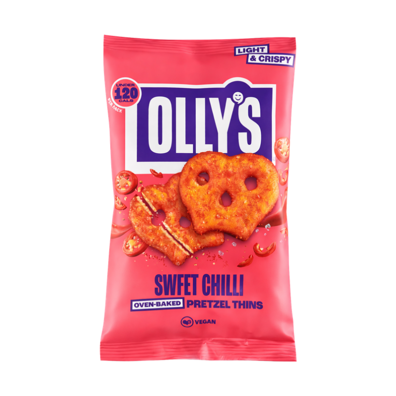 Olly's Pretzel Thins Sweet Chilli - My American Shop