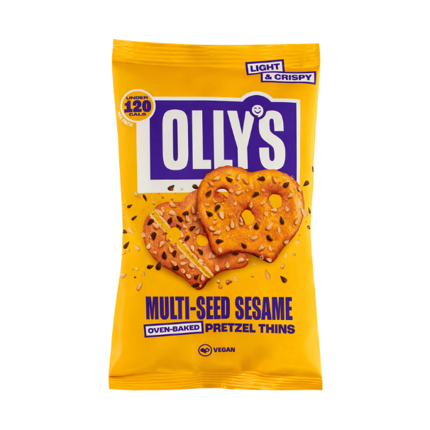 Olly's Pretzel Thins Multi Seed & Sesam Small - My American Shop
