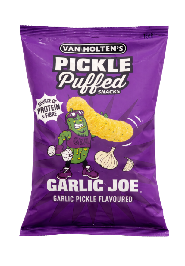 Van Holten's Pickle Puffed Snacks Garlic Joe - My American Shop