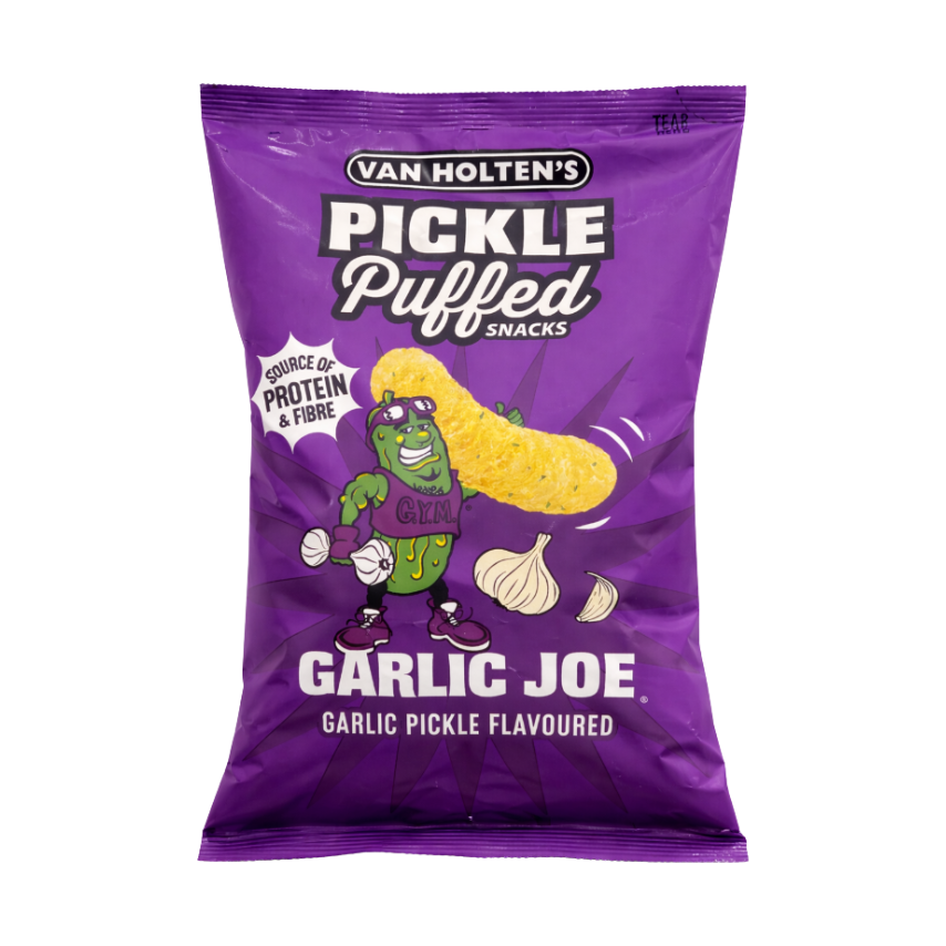 Van Holten's Pickle Puffed Snacks Garlic Joe - My American Shop