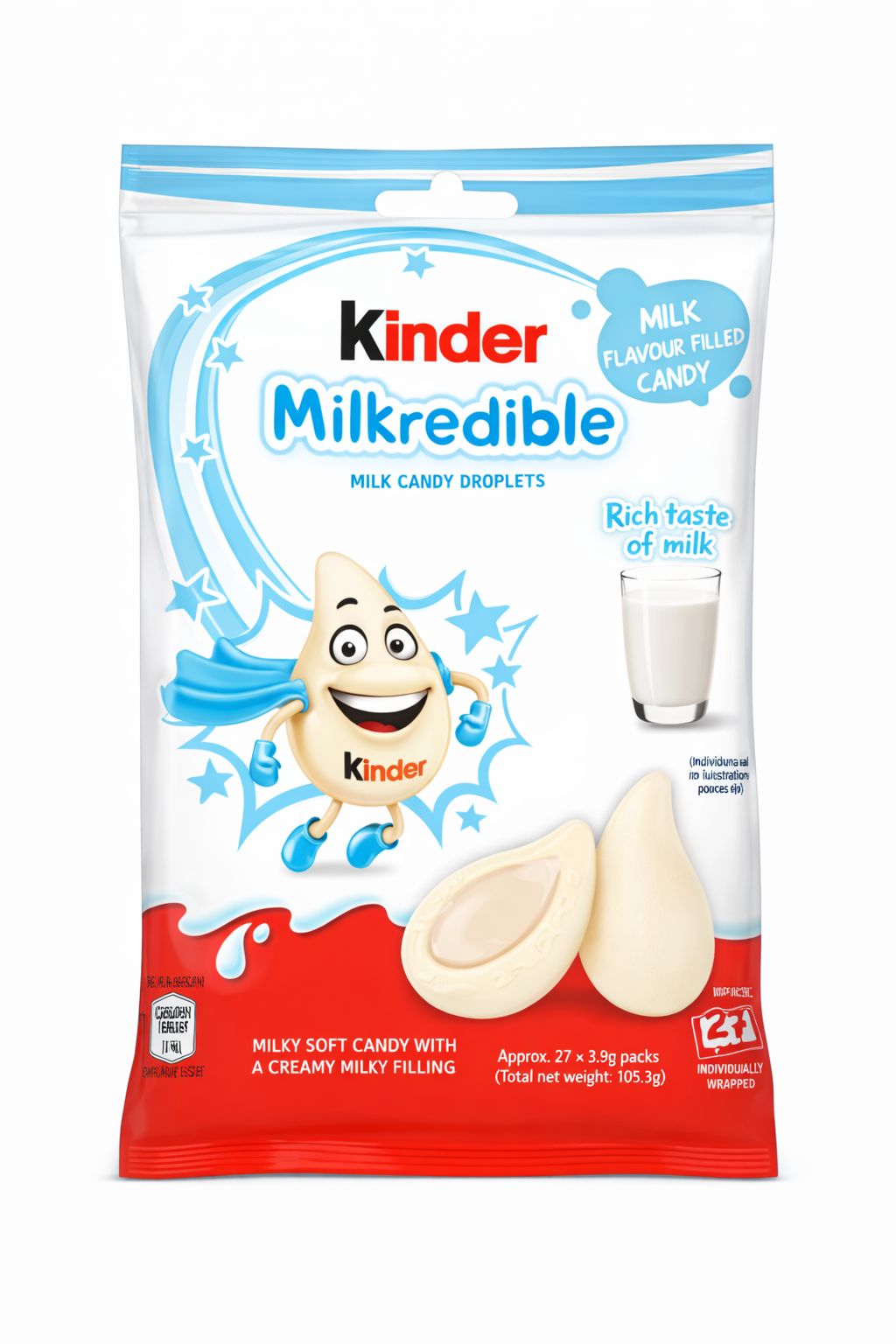 Kinder Milkedrible Milk Flavor - My American Shop