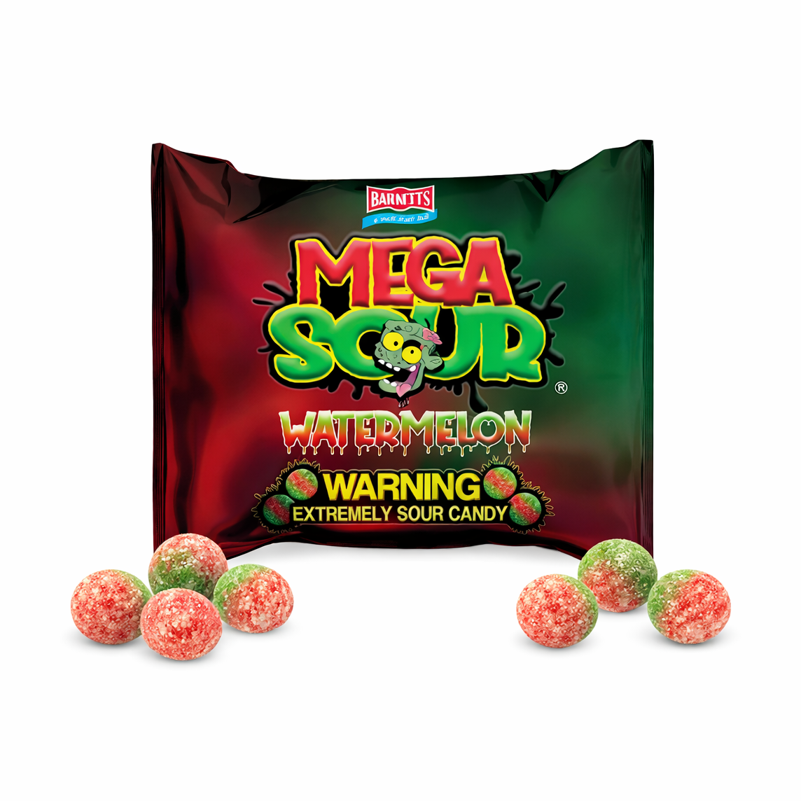 Barnetts Mega Sour Watermelon - My American Shop