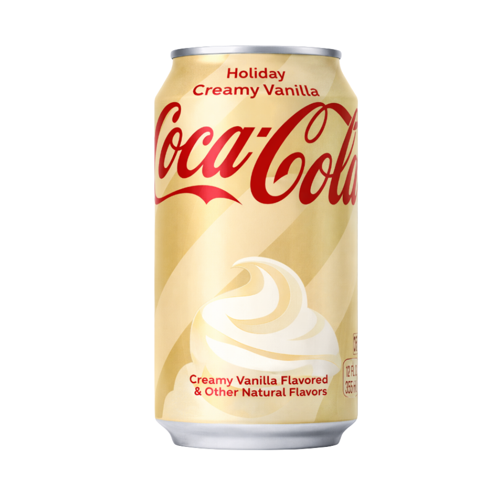 Coca Cola Holiday Creamy Vanilla - My American Shop