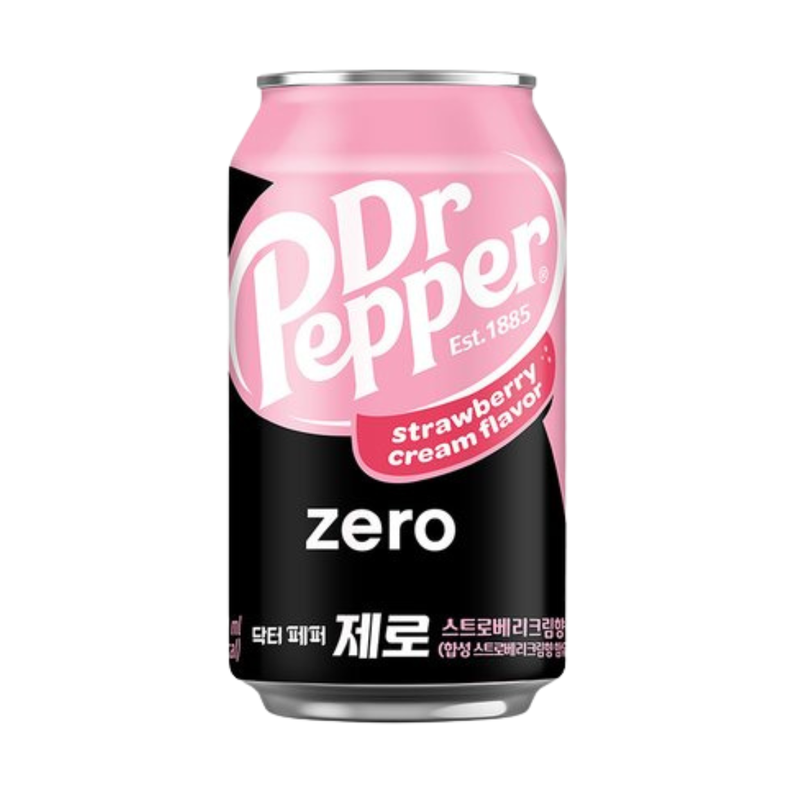 Coca Cola Dr Pepper Zero Strawberry Cream Flavor - My American Shop
