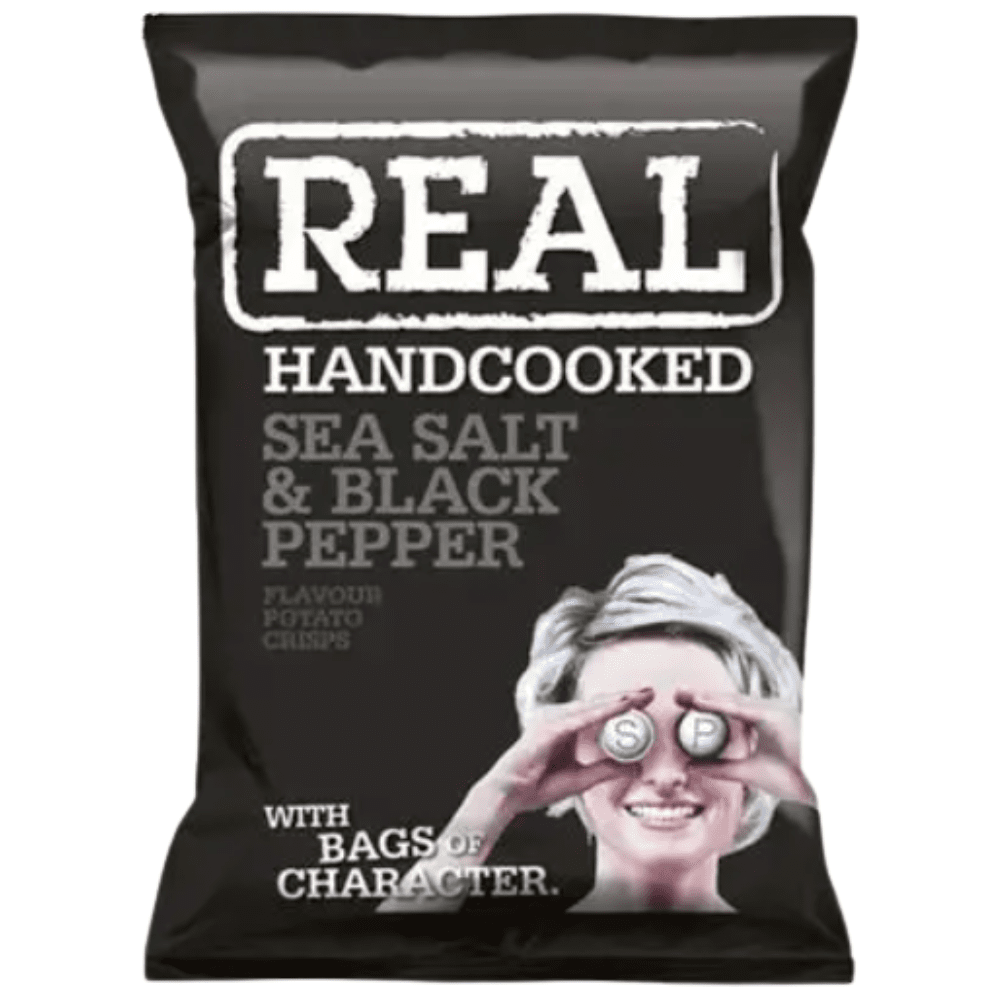 Real Crisp Sea Salt & Black Pepper