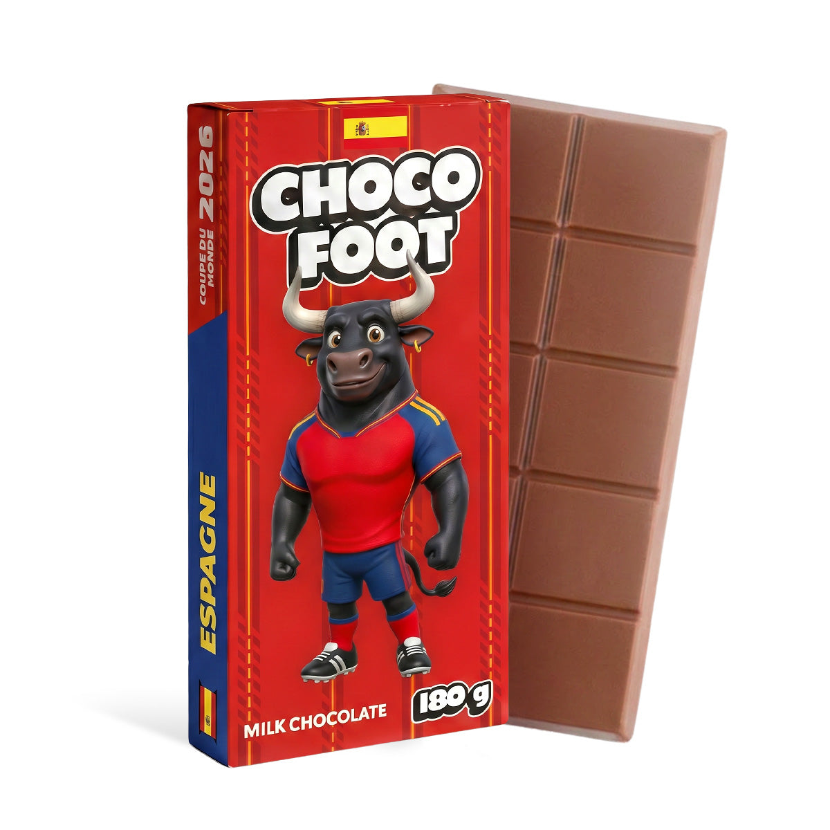 Choco Foot Spain Milk Chocolate chocolat Dubai au lait édition Espagne